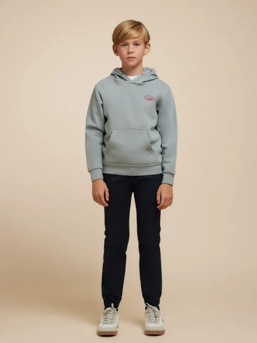 SUDADERA TRIUMPH KIDS AZUL